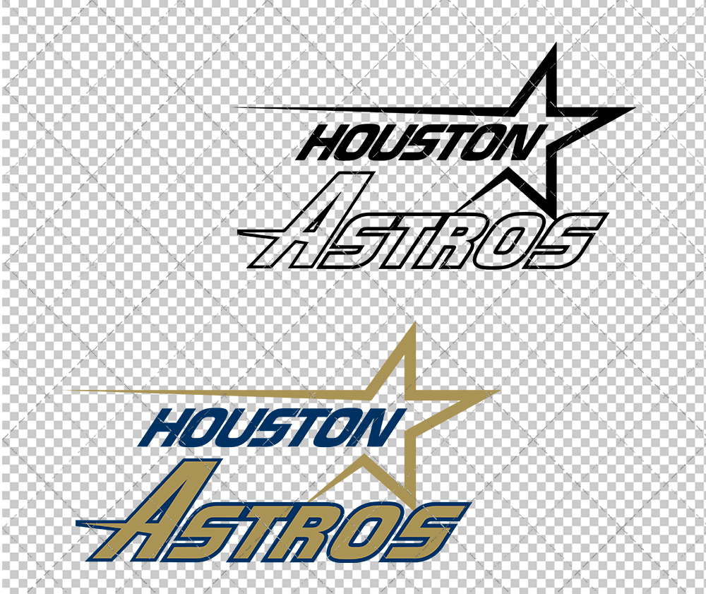 Houston Astros Wordmark 1994, Svg, Dxf, Eps, Png - SvgShopArt