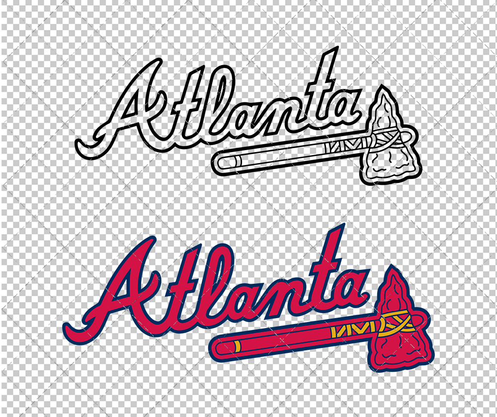Atlanta Braves Jersey 2019, Svg, Dxf, Eps, Png - SvgShopArt