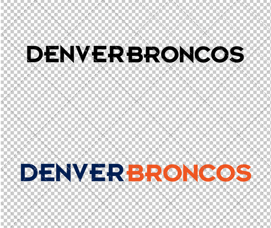 Denver Broncos Wordmark 1997 003, Svg, Dxf, Eps, Png - SvgShopArt