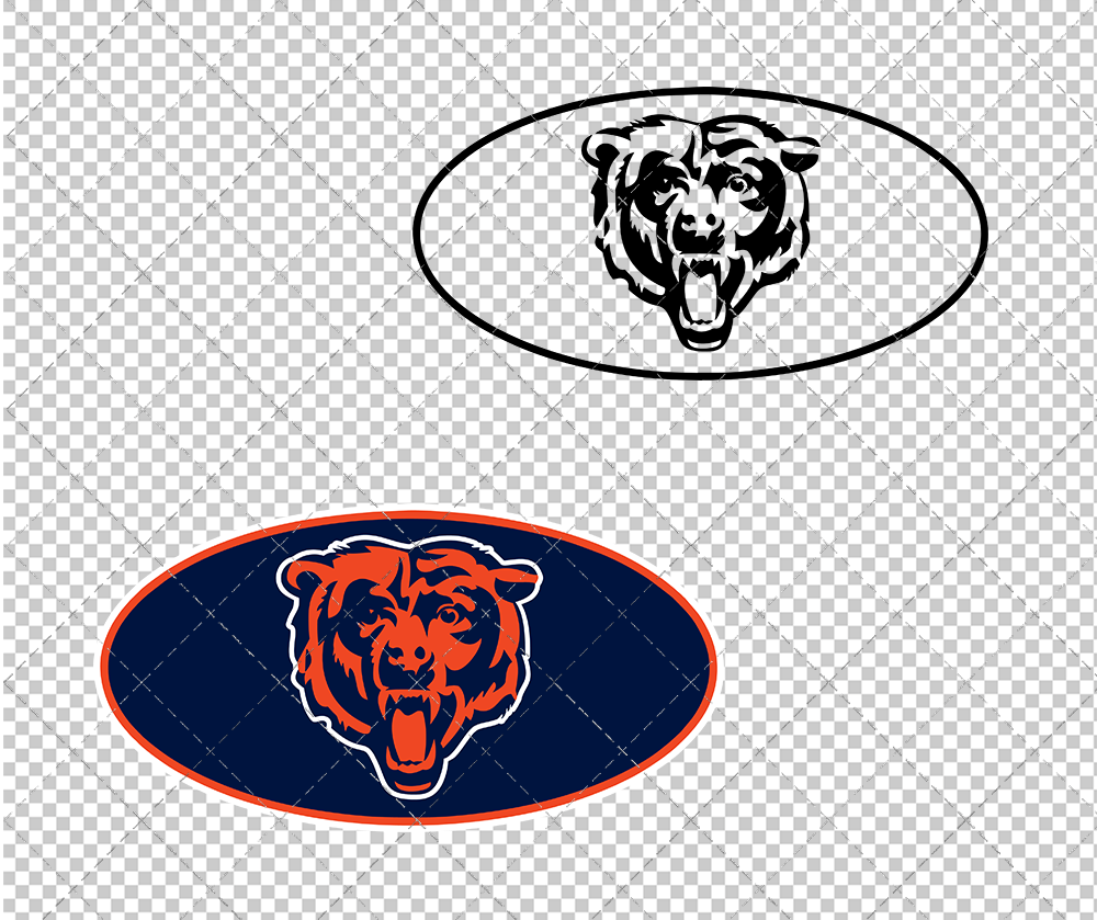 Chicago Bears Concept 2012 003, Svg, Dxf, Eps, Png - SvgShopArt