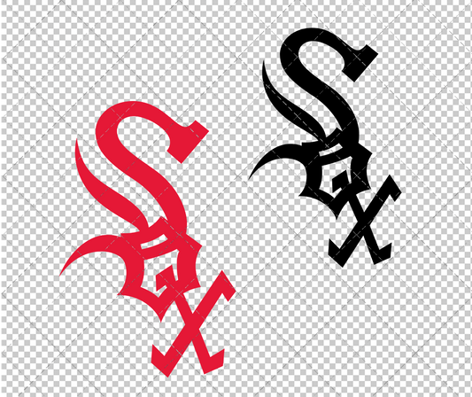 Chicago White Sox Alternate 1971, Svg, Dxf, Eps, Png - SvgShopArt