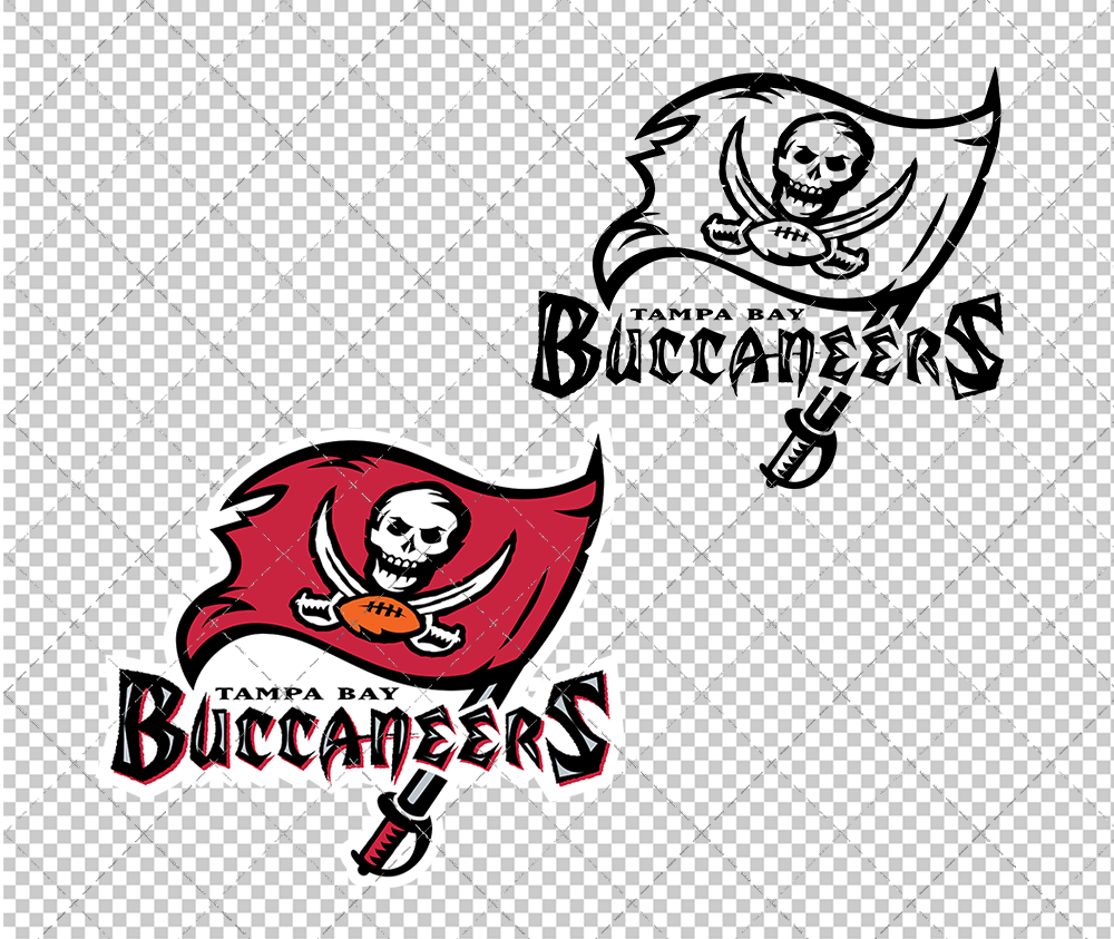 Tampa Bay Buccaneers Alternate 1997 003, Svg, Dxf, Eps, Png - SvgShopArt