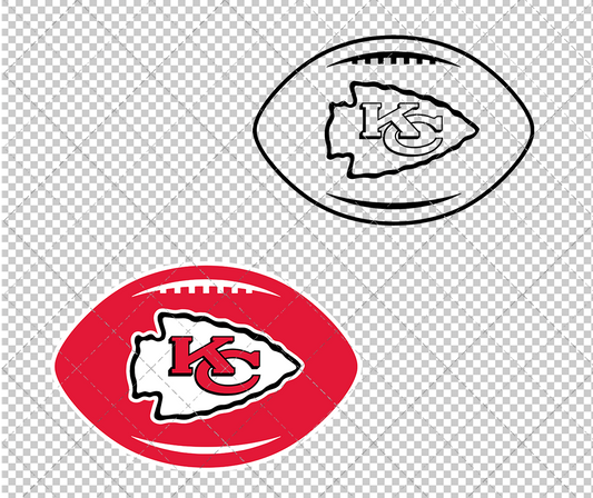 Kansas City Chiefs Concept 1972 010, Svg, Dxf, Eps, Png - SvgShopArt