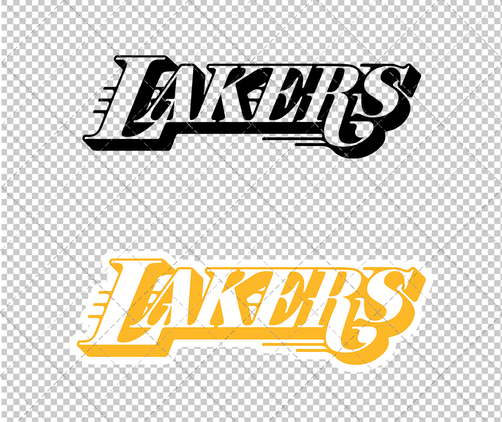 Los Angeles Lakers Concept 2001 007, Svg, Dxf, Eps, Png - SvgShopArt