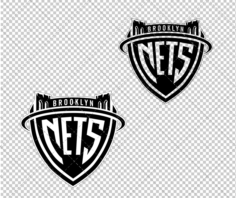 Brooklyn Nets Concept 2012 007, Svg, Dxf, Eps, Png - SvgShopArt