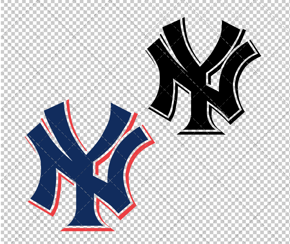 New York Yankees Concept 1947, Svg, Dxf, Eps, Png - SvgShopArt