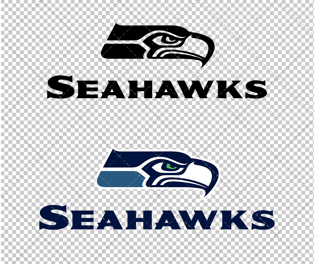 Seattle Seahawks Alternate 2002 003, Svg, Dxf, Eps, Png - SvgShopArt