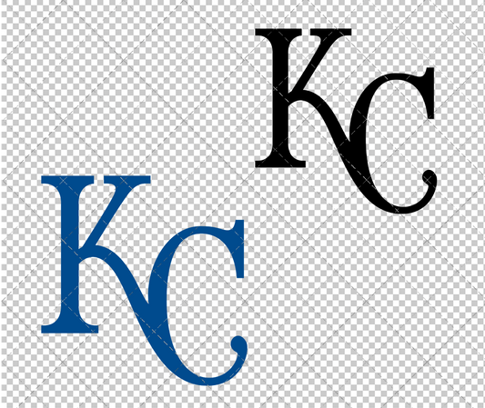 Kansas City Royals Alternate 2002 002, Svg, Dxf, Eps, Png - SvgShopArt