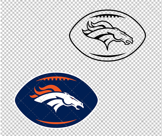 Denver Broncos Concept 1997 007, Svg, Dxf, Eps, Png - SvgShopArt