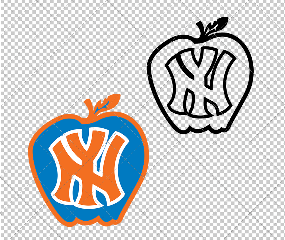 New York Knicks Alternate 1978, Svg, Dxf, Eps, Png - SvgShopArt