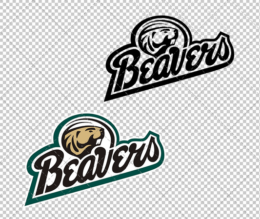 Bemidji State Beavers Alternate 2004 002, Svg, Dxf, Eps, Png - SvgShopArt