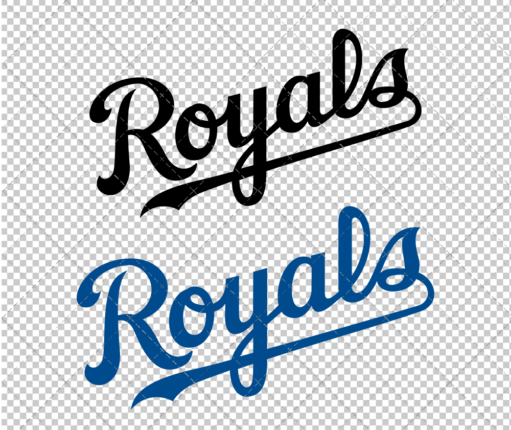 Kansas City Royals Jersey 2006, Svg, Dxf, Eps, Png - SvgShopArt