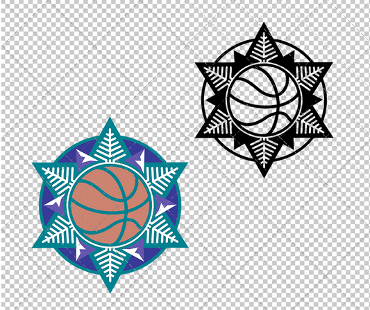 Utah Jazz Alternate 1996, Svg, Dxf, Eps, Png - SvgShopArt