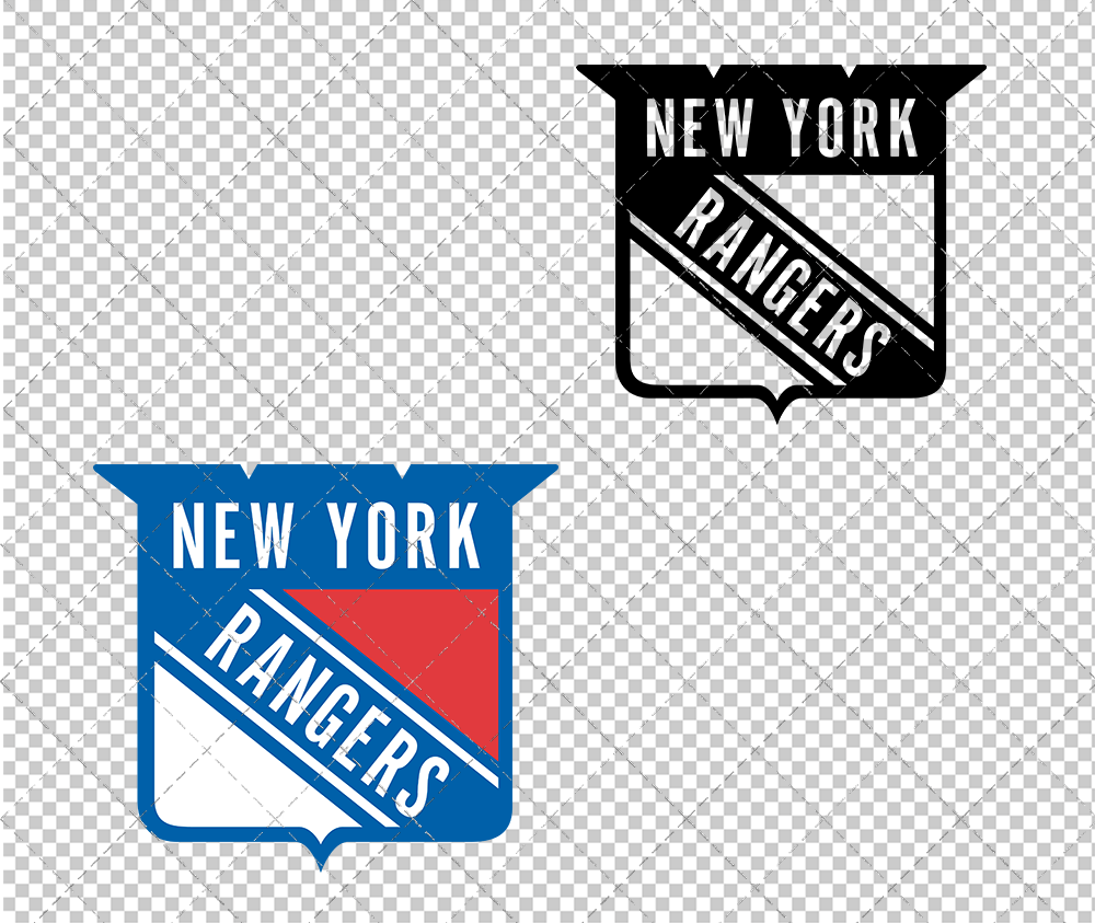 New York Rangers 1967, Svg, Dxf, Eps, Png - SvgShopArt