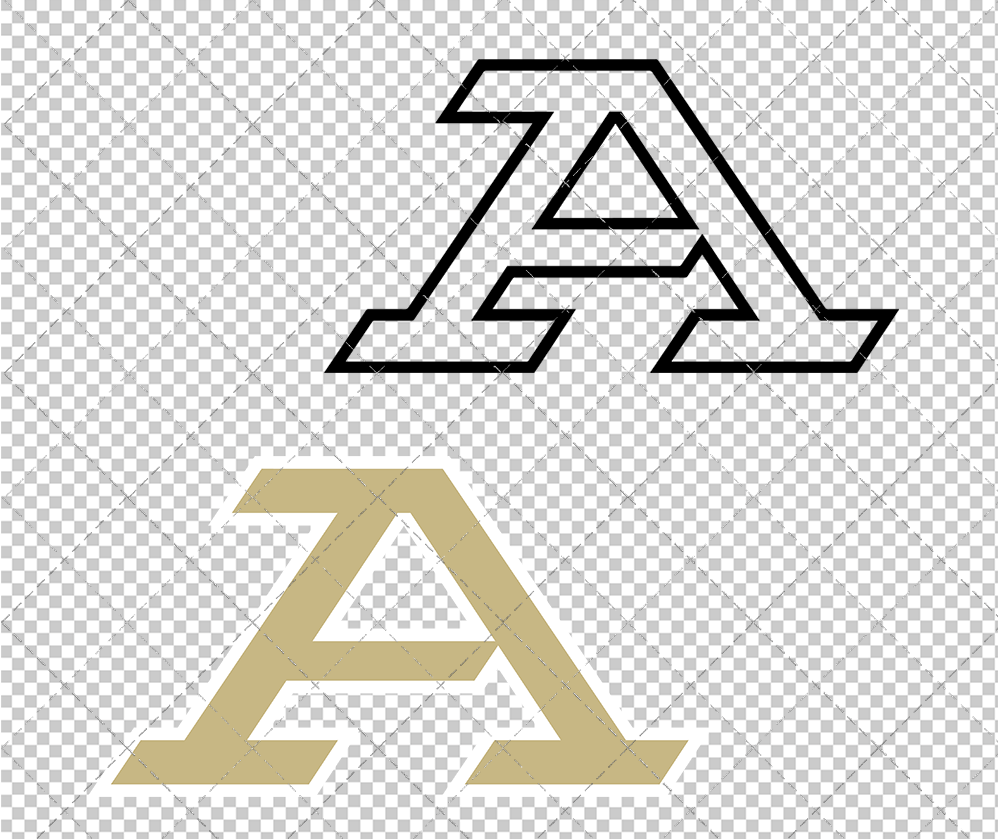 Akron Zips Secondary 2022, Svg, Dxf, Eps, Png - SvgShopArt