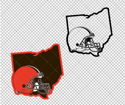 Cleveland Browns Concept 2015 004, Svg, Dxf, Eps, Png - SvgShopArt