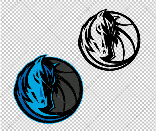 Dallas Mavericks Concept 2017 007, Svg, Dxf, Eps, Png - SvgShopArt