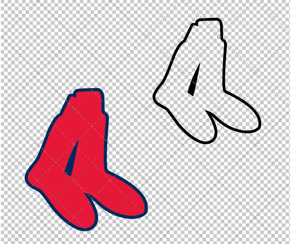 Boston Red Sox Alternate 1931, Svg, Dxf, Eps, Png - SvgShopArt