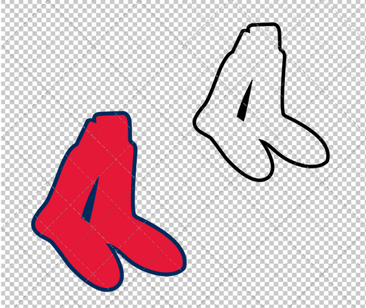 Boston Red Sox Alternate 1931, Svg, Dxf, Eps, Png - SvgShopArt