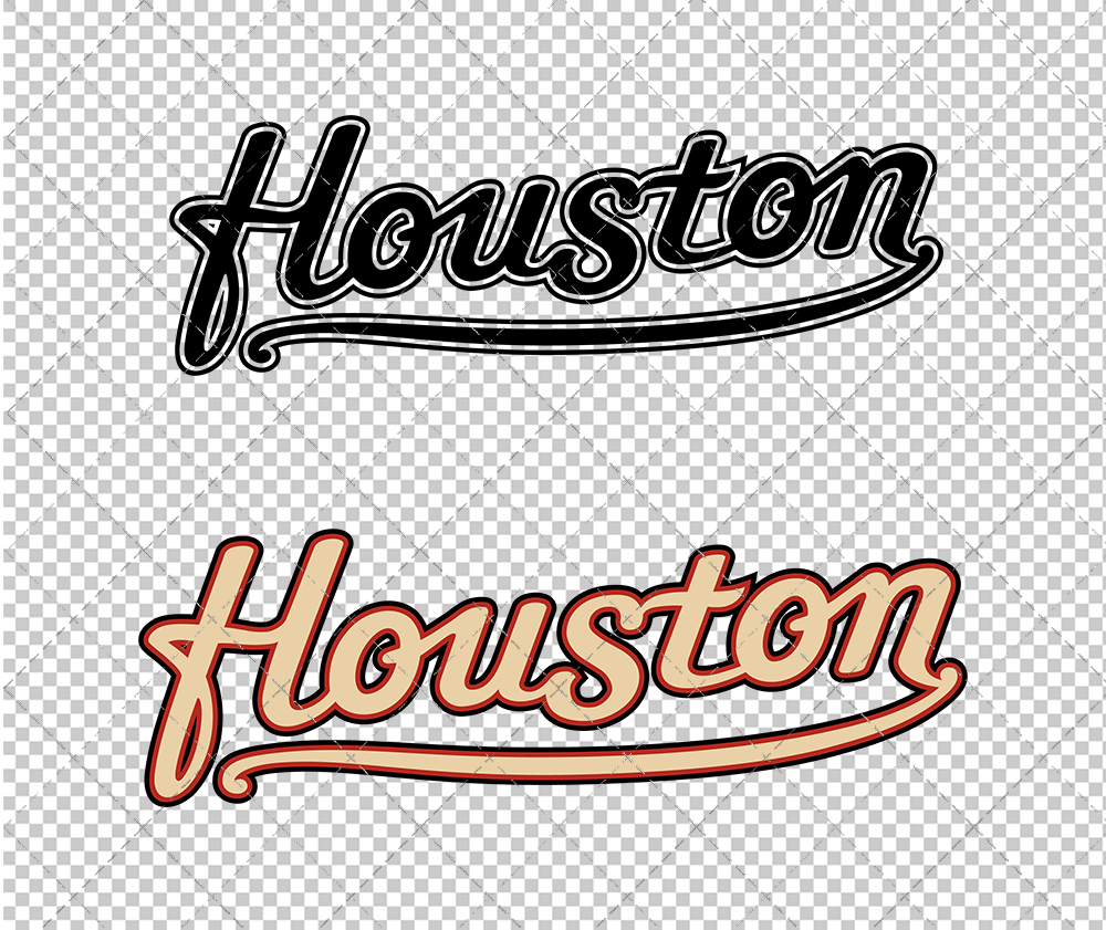 Houston Astros Jersey 2001, Svg, Dxf, Eps, Png - SvgShopArt