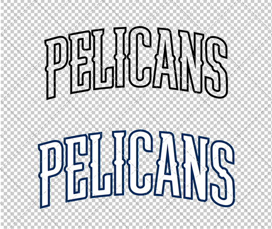 New Orleans Pelicans Jersey 2014, Svg, Dxf, Eps, Png - SvgShopArt