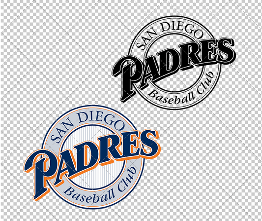 San Diego Padres 1991, Svg, Dxf, Eps, Png - SvgShopArt