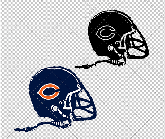 Chicago Bears Alternate 1977, Svg, Dxf, Eps, Png - SvgShopArt