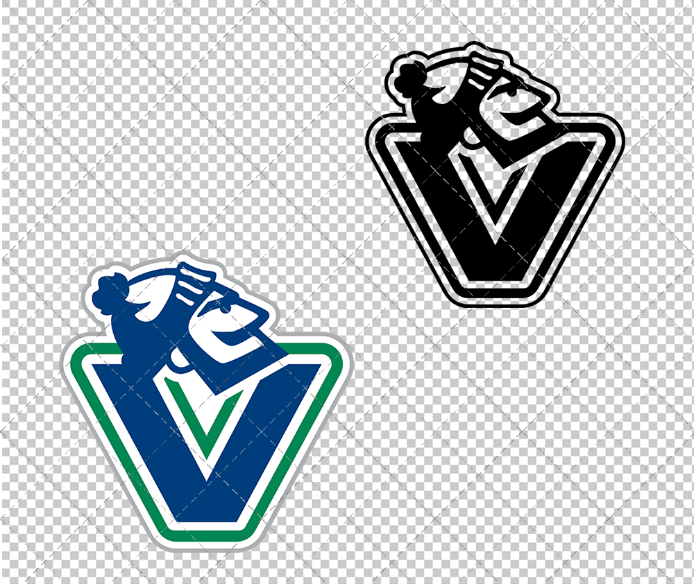 Vancouver Canucks Alternate 2007 002, Svg, Dxf, Eps, Png - SvgShopArt