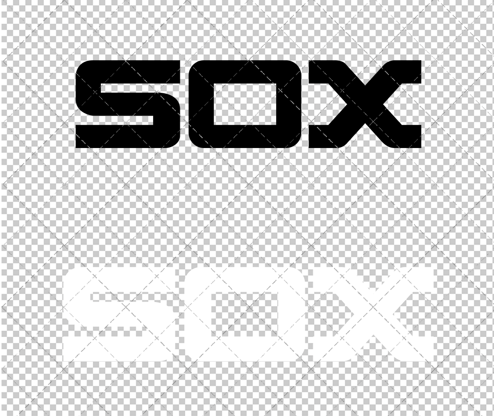 Chicago White Sox Cap 1976, Svg, Dxf, Eps, Png - SvgShopArt