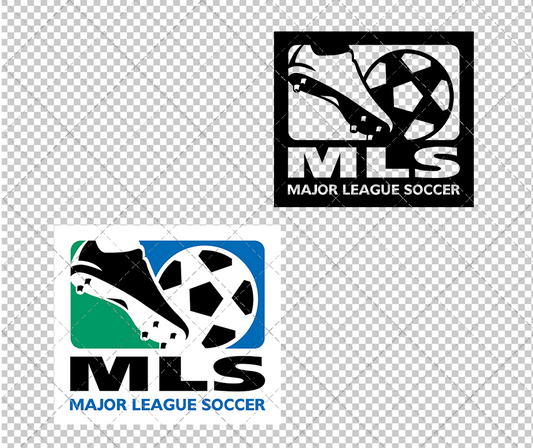 MLS Logo 1996, Svg, Dxf, Eps, Png - SvgShopArt