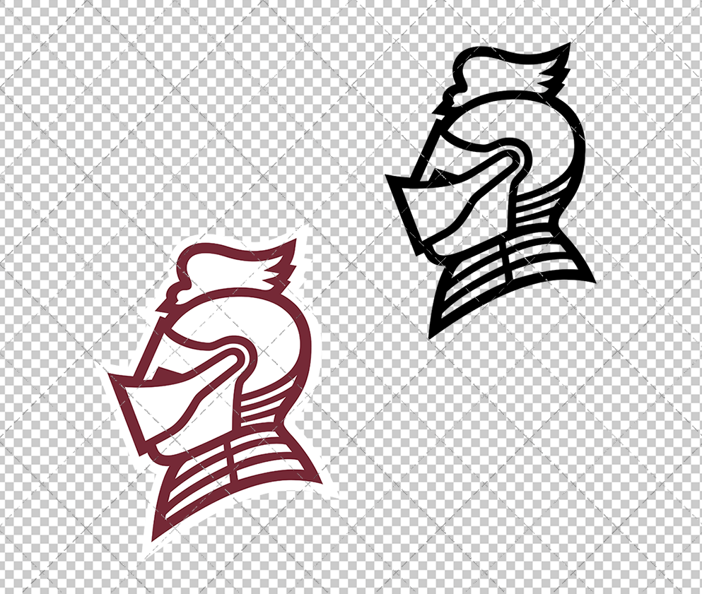 Bellarmine Knights Alternate 2020, Svg, Dxf, Eps, Png - SvgShopArt