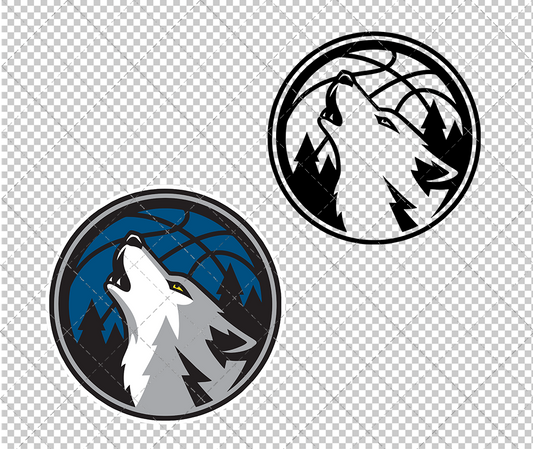 Minnesota Timberwolves Alternate 2008 003, Svg, Dxf, Eps, Png - SvgShopArt