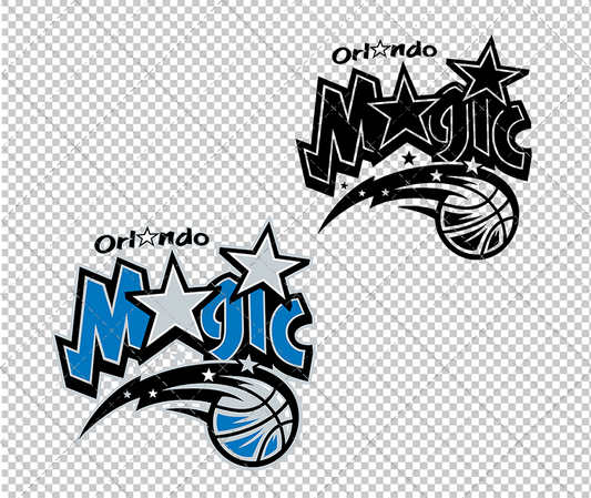 Orlando Magic 2000, Svg, Dxf, Eps, Png - SvgShopArt