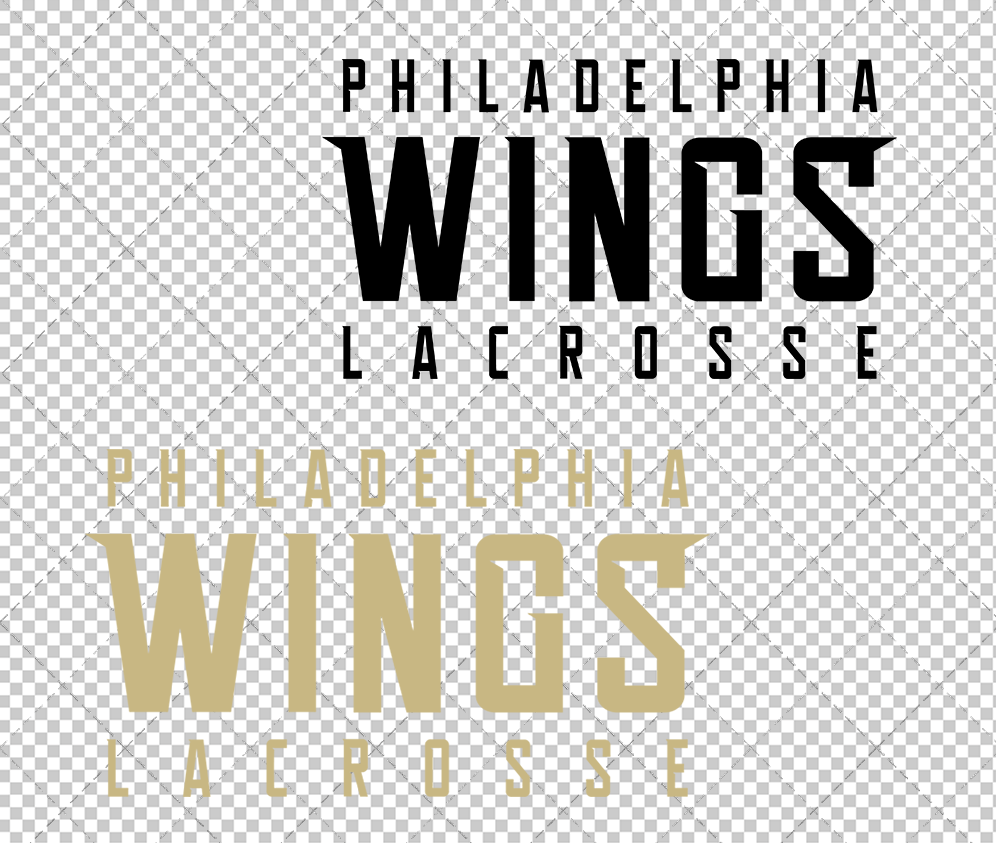 Philadelphia Wings Wordmark 2018, Svg, Dxf, Eps, Png - SvgShopArt