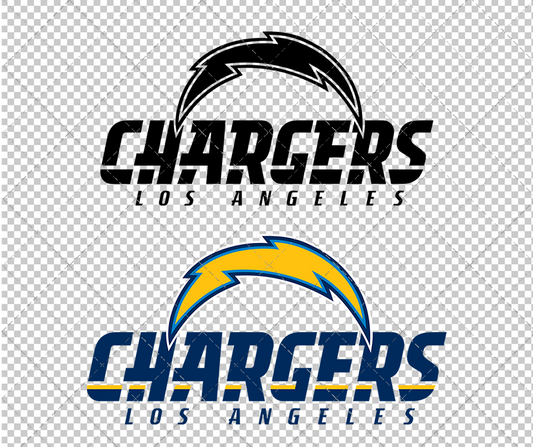 Los Angeles Chargers Alternate 2017, Svg, Dxf, Eps, Png - SvgShopArt