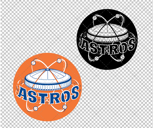 Houston Astros 1965, Svg, Dxf, Eps, Png - SvgShopArt