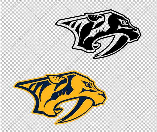 Nashville Predators Concept 2019 003, Svg, Dxf, Eps, Png - SvgShopArt