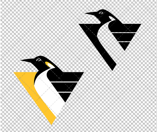 Pittsburgh Penguins 1992, Svg, Dxf, Eps, Png - SvgShopArt