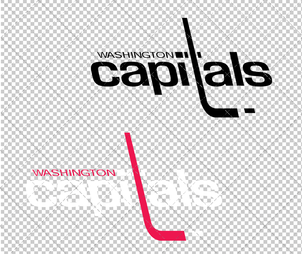 Washington Capitals Alternate 1974, Svg, Dxf, Eps, Png - SvgShopArt