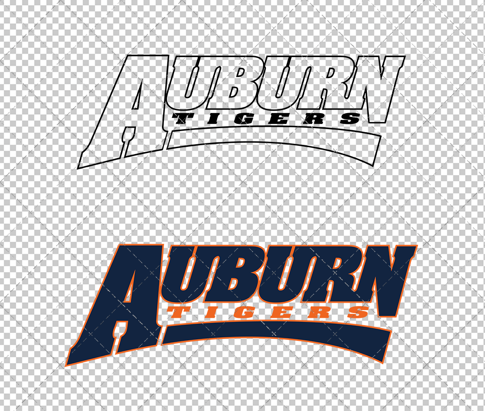 Auburn Tigers Wordmark 1997 002, Svg, Dxf, Eps, Png - SvgShopArt