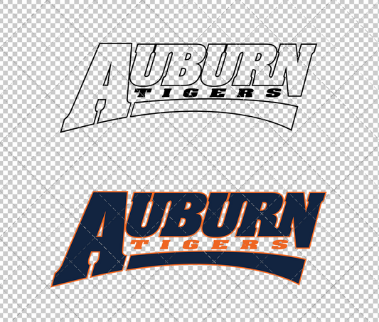 Auburn Tigers Wordmark 1997 002, Svg, Dxf, Eps, Png - SvgShopArt