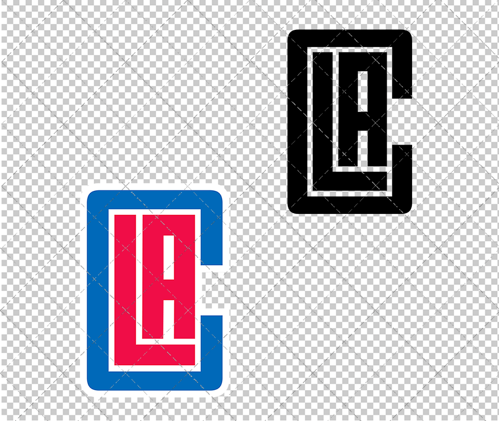 Los Angeles Clippers Alternate 2015 002, Svg, Dxf, Eps, Png - SvgShopArt