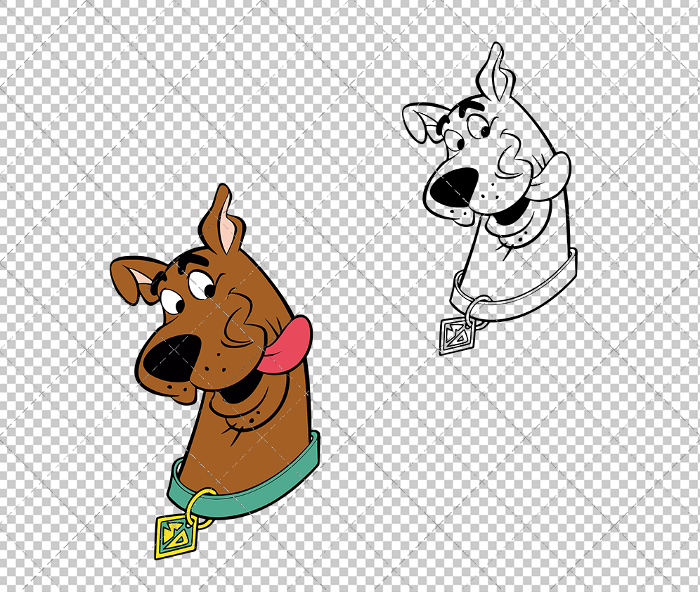 Scooby-Doo, Svg, Dxf, Eps, Png - SvgShopArt