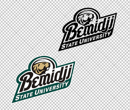 Bemidji State Beavers Alternate 2004, Svg, Dxf, Eps, Png - SvgShopart