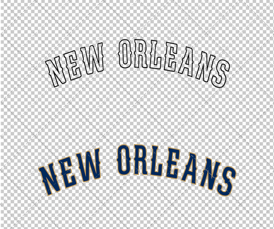 New Orleans Pelicans Jersey 2013, Svg, Dxf, Eps, Png - SvgShopArt