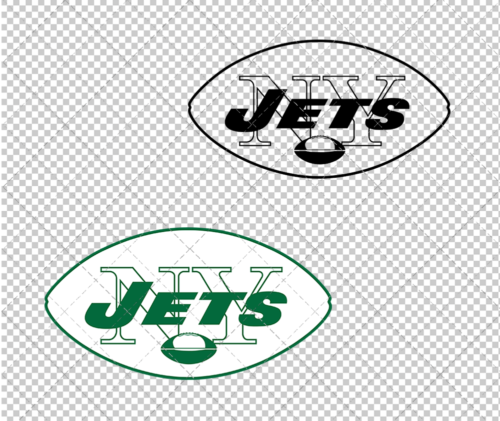 New York Jets Alternate 1964, Svg, Dxf, Eps, Png - SvgShopArt