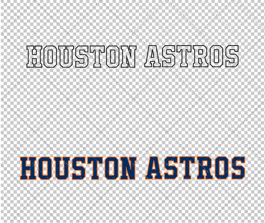 Houston Astros Wordmark 2013 005, Svg, Dxf, Eps, Png - SvgShopArt