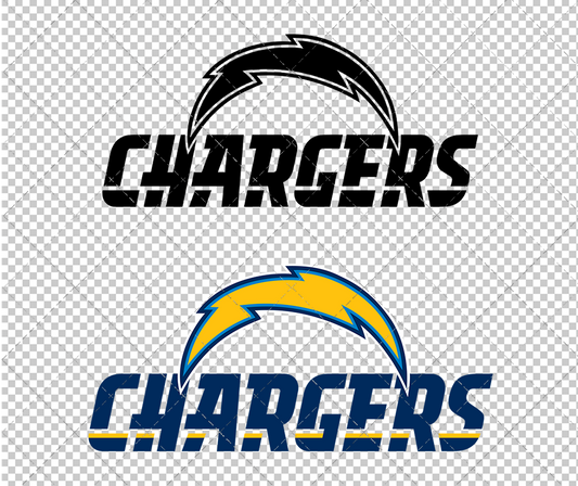 Los Angeles Chargers Alternate 2017 003, Svg, Dxf, Eps, Png - SvgShopArt