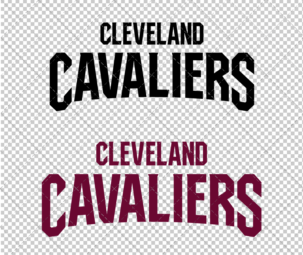 Cleveland Cavaliers Wordmark 2017, Svg, Dxf, Eps, Png - SvgShopArt