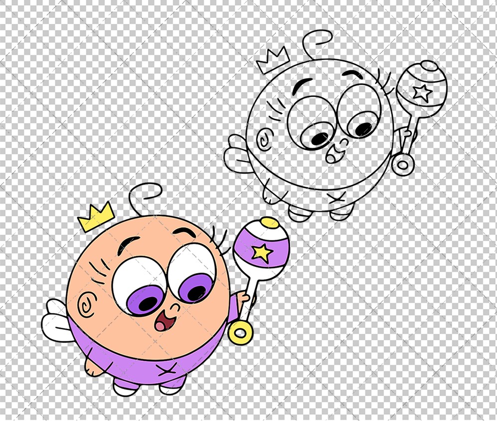 Poof - The Fairly Odd Parents, Svg, Dxf, Eps, Png - SvgShopArt